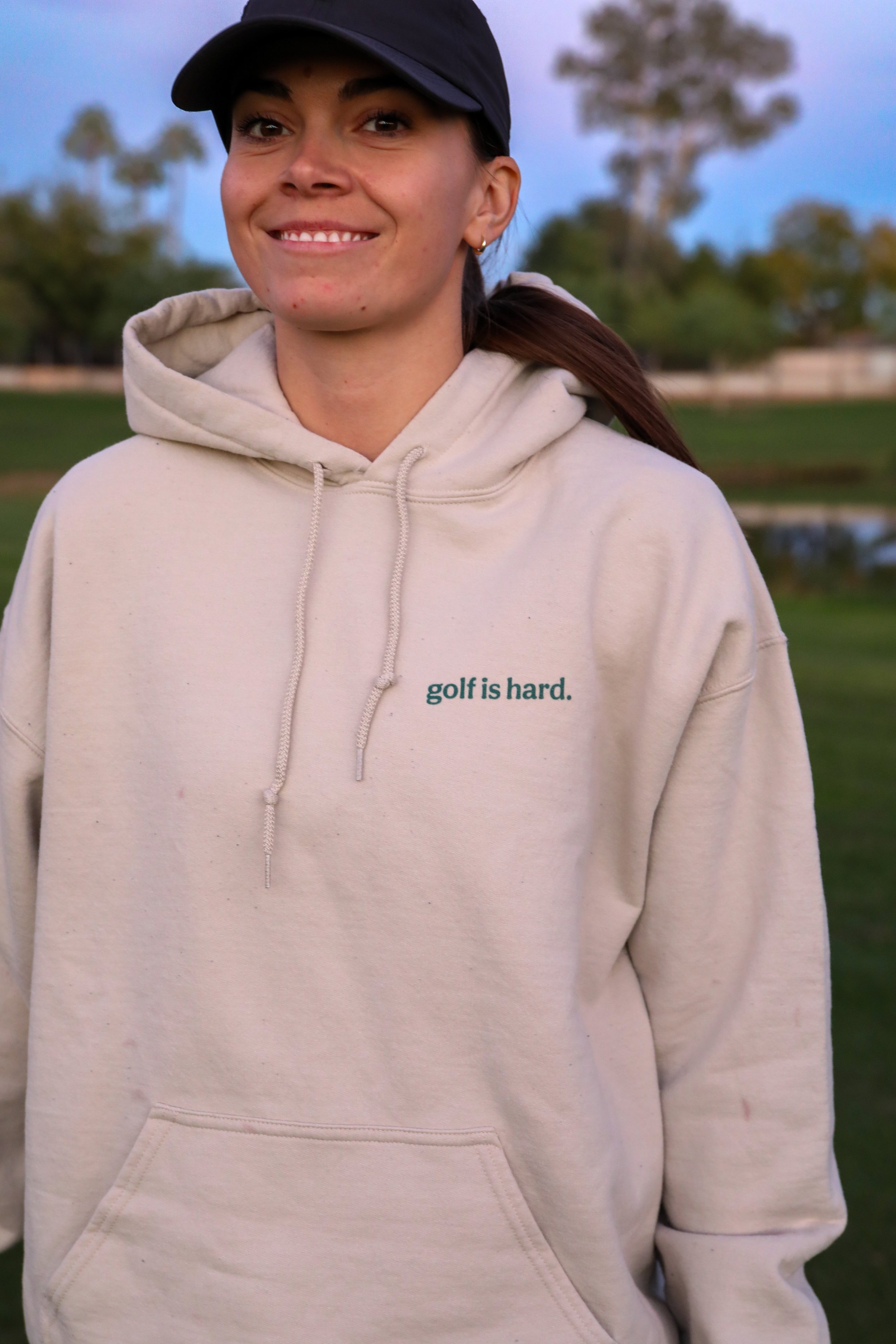 Unisex Golf Is Hard Hoodie