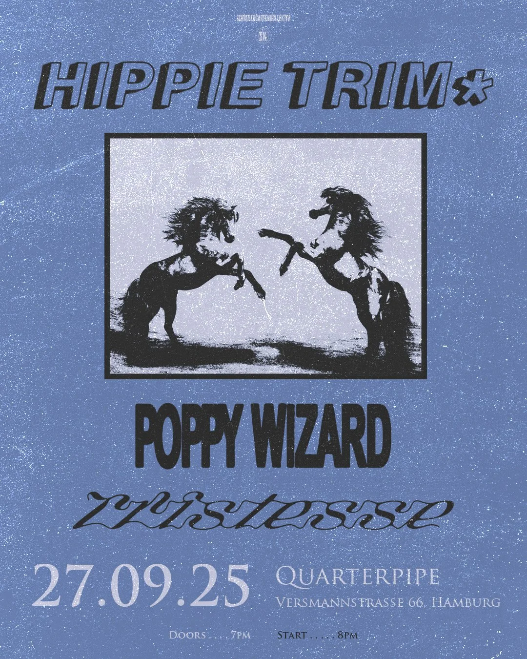 Hippie Trim, Poppy Wizard & Tristesse Konzert