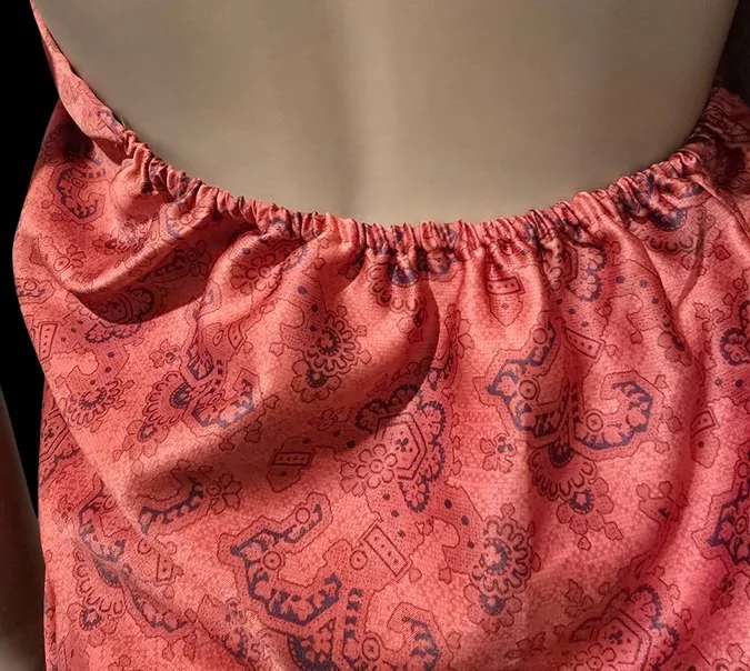 Tropical floral textile design featured in DONBERNAE luxury sarongs