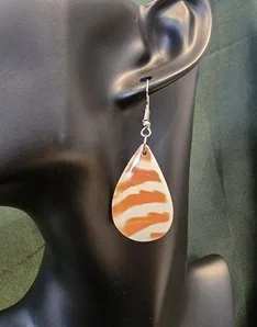 Volcanic Tide Shell Earrings | Handcrafted Bali Jewellery | Donbernae