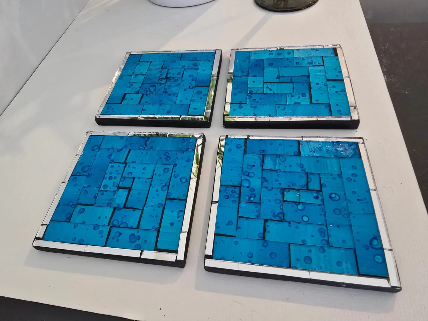 Blue glass square coaster 2.jpg