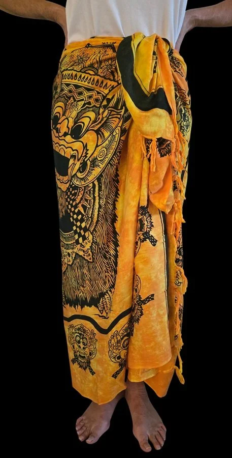 Golden Coast Sarong | Custom Made Bali Sarong | Donbernae