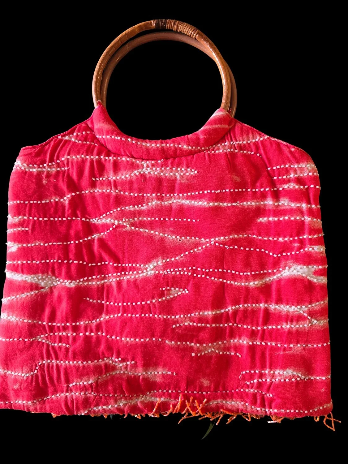 Island Pearl Beaded Handbag | Handcrafted Bali Bag | Donbernae