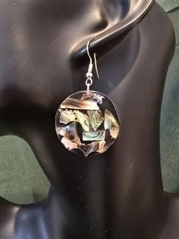 Mosaic Shell Earrings | Handcrafted Bali Jewellery | Donbernae