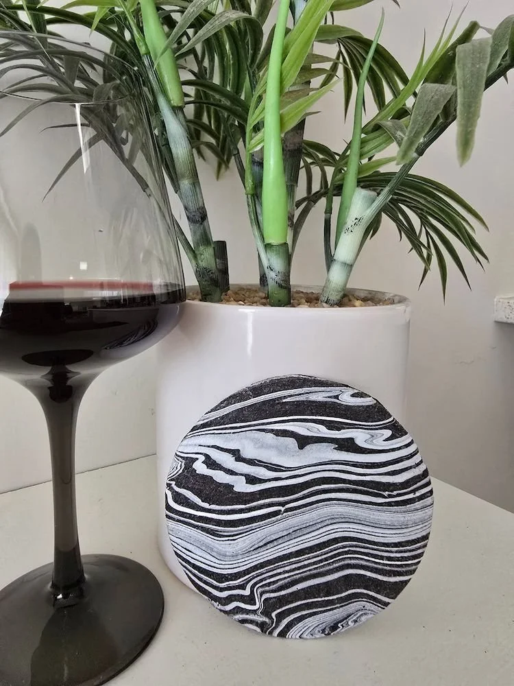 Natural Teak Coaster Set | Handcrafted Bali Homewares