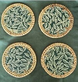 Earth Drift Coaster Set | Handcrafted Bali Homewares | Donbernae