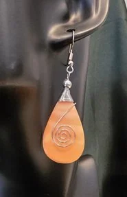 Spiral Drift Shell Earrings | Handcrafted Bali Jewellery | Donbernae