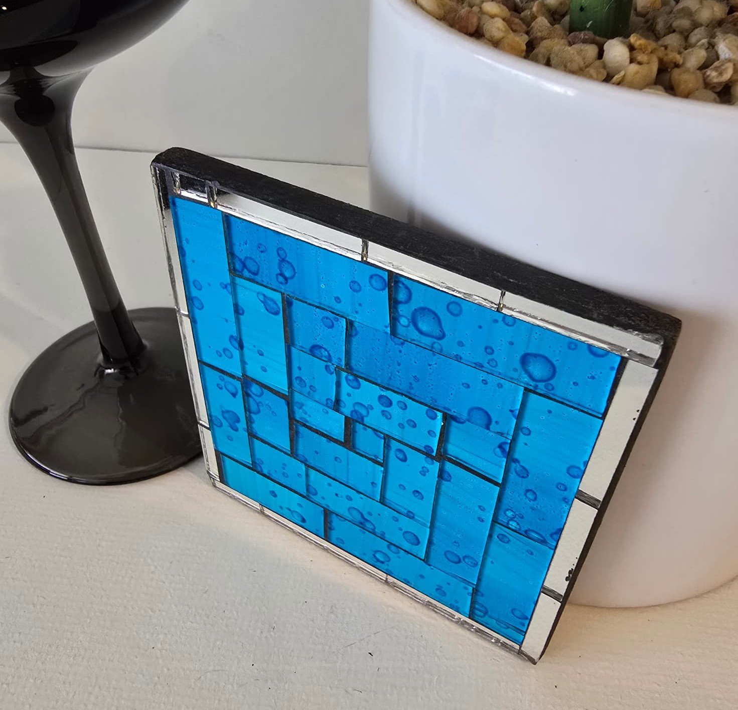 Blue glass square coaster 3.jpg