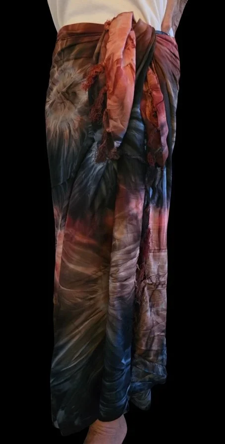 Crimson Shadow Sarong | Custom Made Bali Sarong | Donbernae