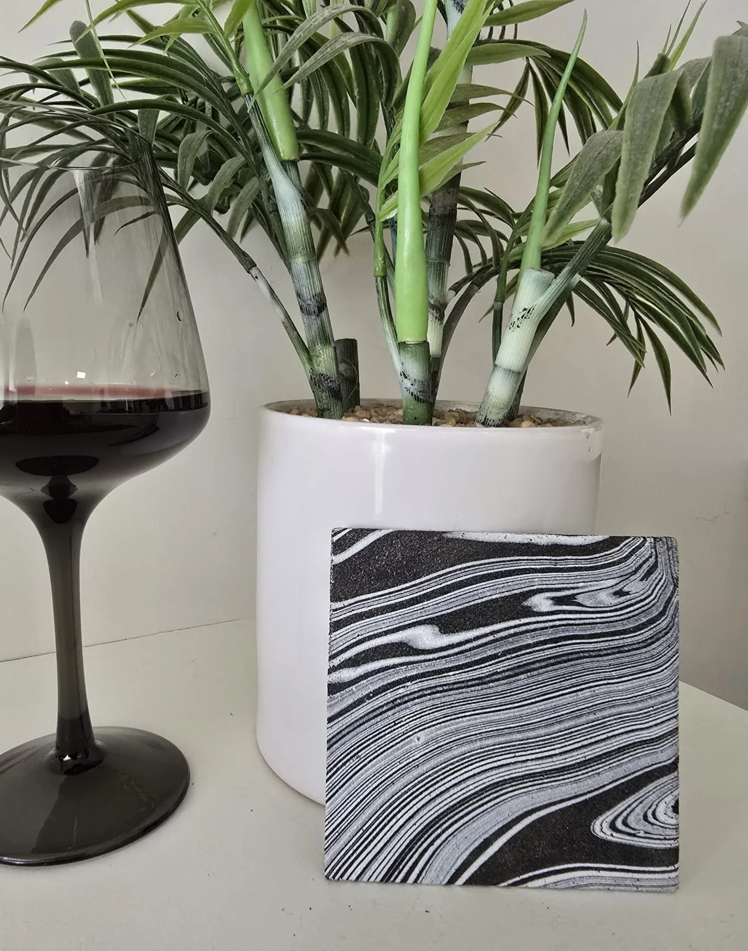 Tidal Stone Coaster | Handcrafted Bali Homewares | Donbernae