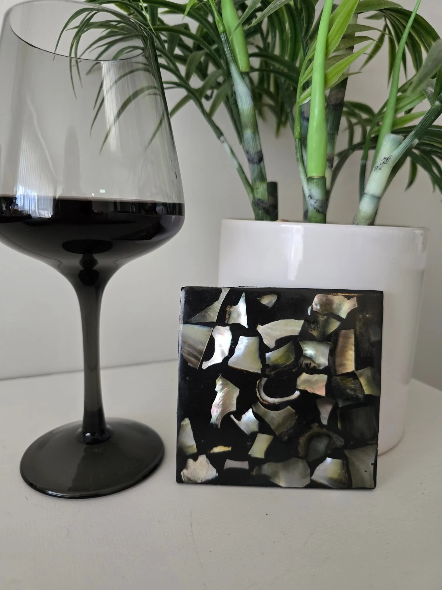 Natural Tide Coaster Set | Handcrafted Bali Homewares | Donbernae