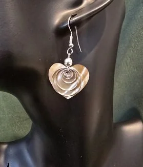 Heart Tide Shell Earrings | Handcrafted Bali Jewellery | Donbernae