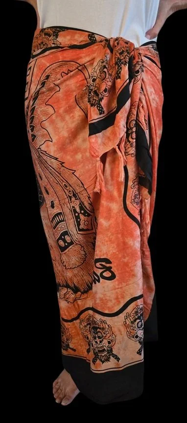 Amber Coast Sarong | Custom Made Bali Sarong | Donbernae