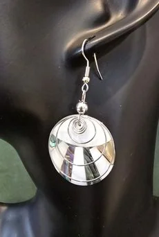 Tropical Mosaic Shell Earrings | Handcrafted Bali Jewellery | Donbernae