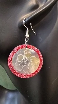 Island Bloom Shell Earrings | Handcrafted Bali Jewellery | Donbernae