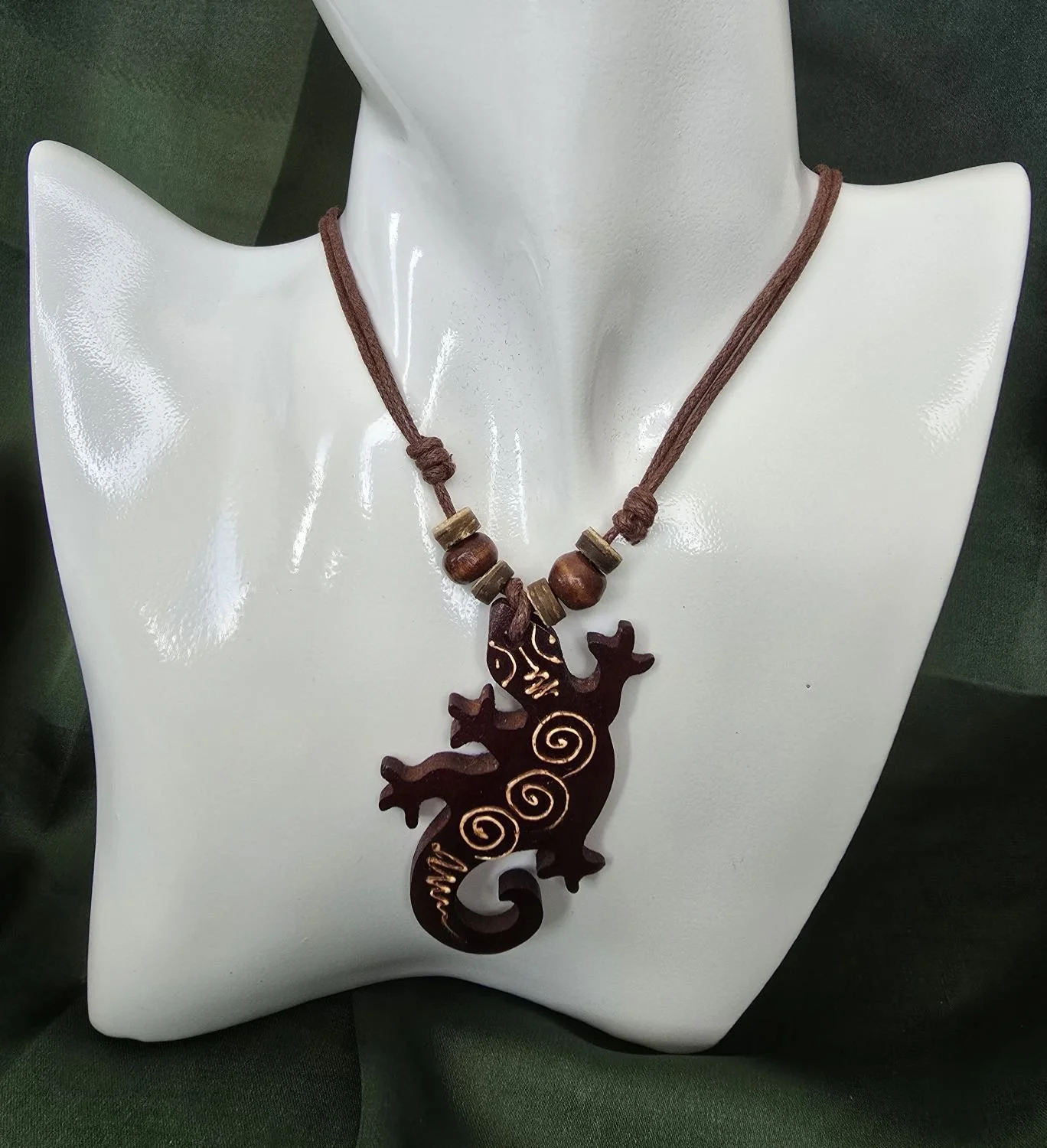 Komodo Coast Wooden Necklace | Handcrafted Bali Jewellery | Donbernae