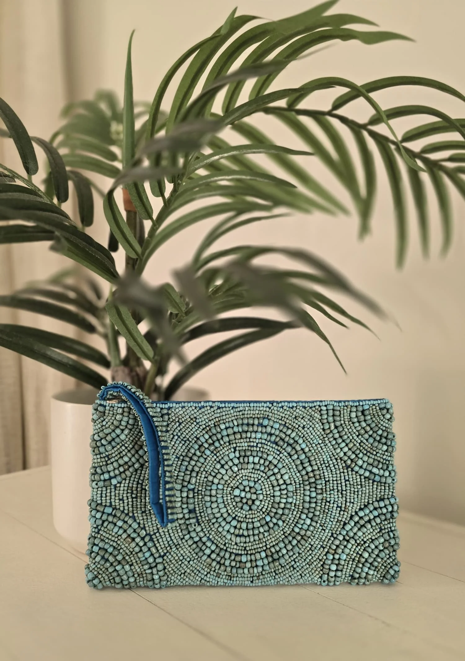Blue beaded purse with straplet.jpg