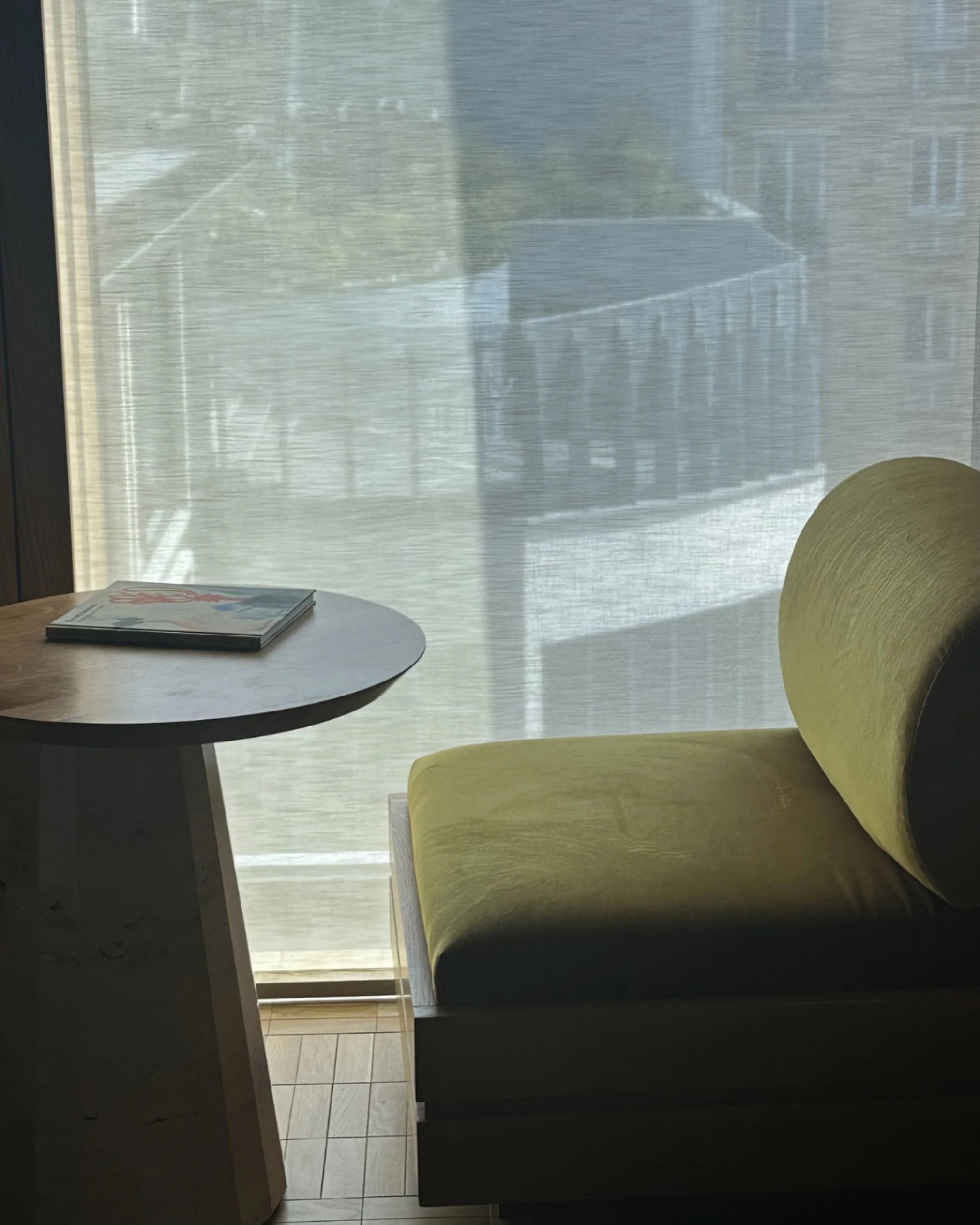 When we visited Paris a couple months ago, one of the hotels we stayed at was @lafondation.paris 

Designed by @roman_and_williams_ , we loved the cinematic warmth wrapped up in a brutalist Parisian shell. Raw concrete balanced with soft handcrafted 