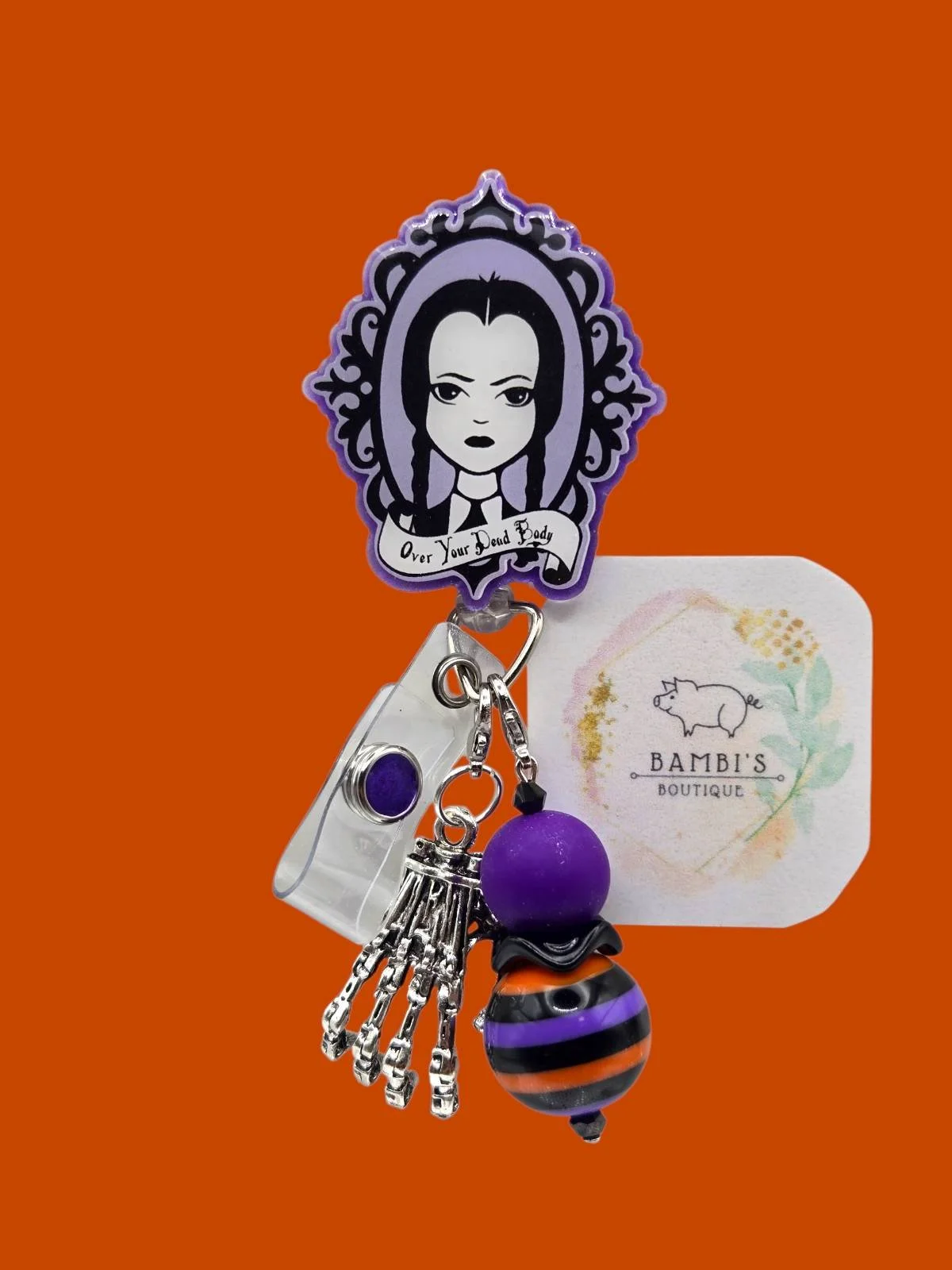 🖤 Dark Gothic Girl Badge Reel