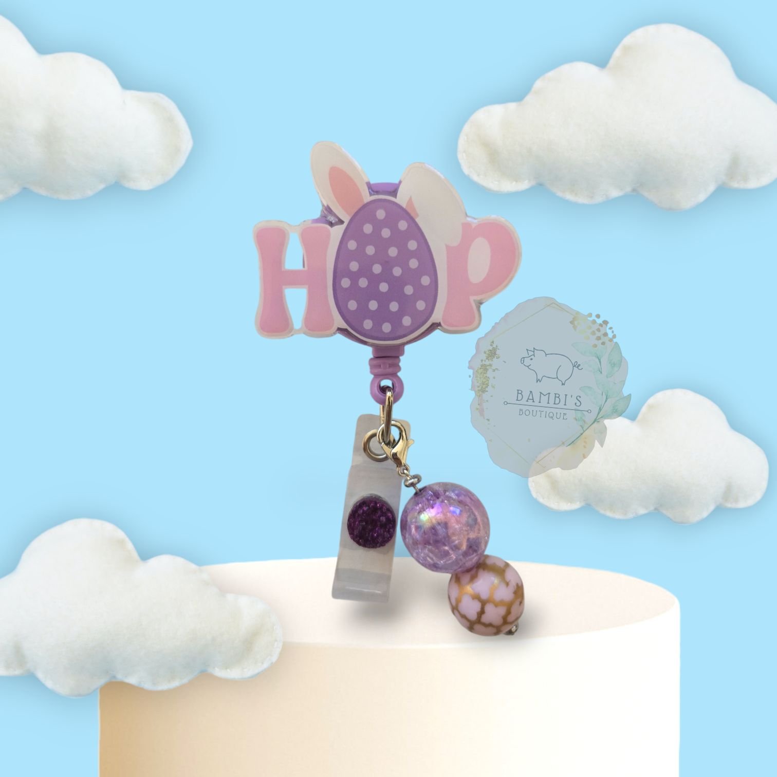Hoppy Easter Badge Reel