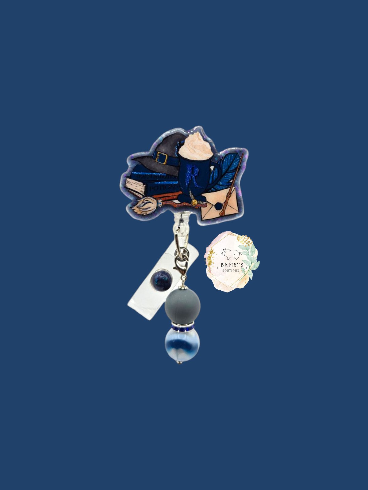 🪄 Ravenclaw-Inspired Badge Reel – Wit & Wisdom Edition