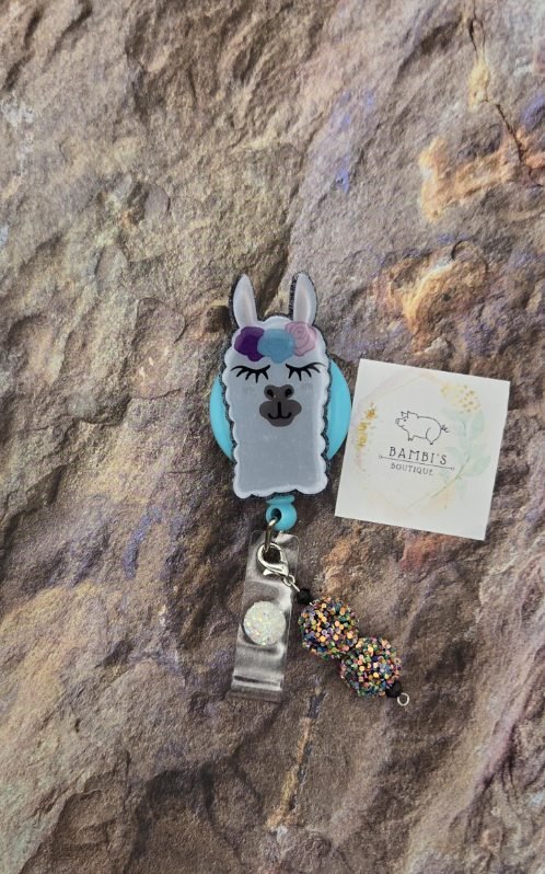 Llama Love Badge Reel