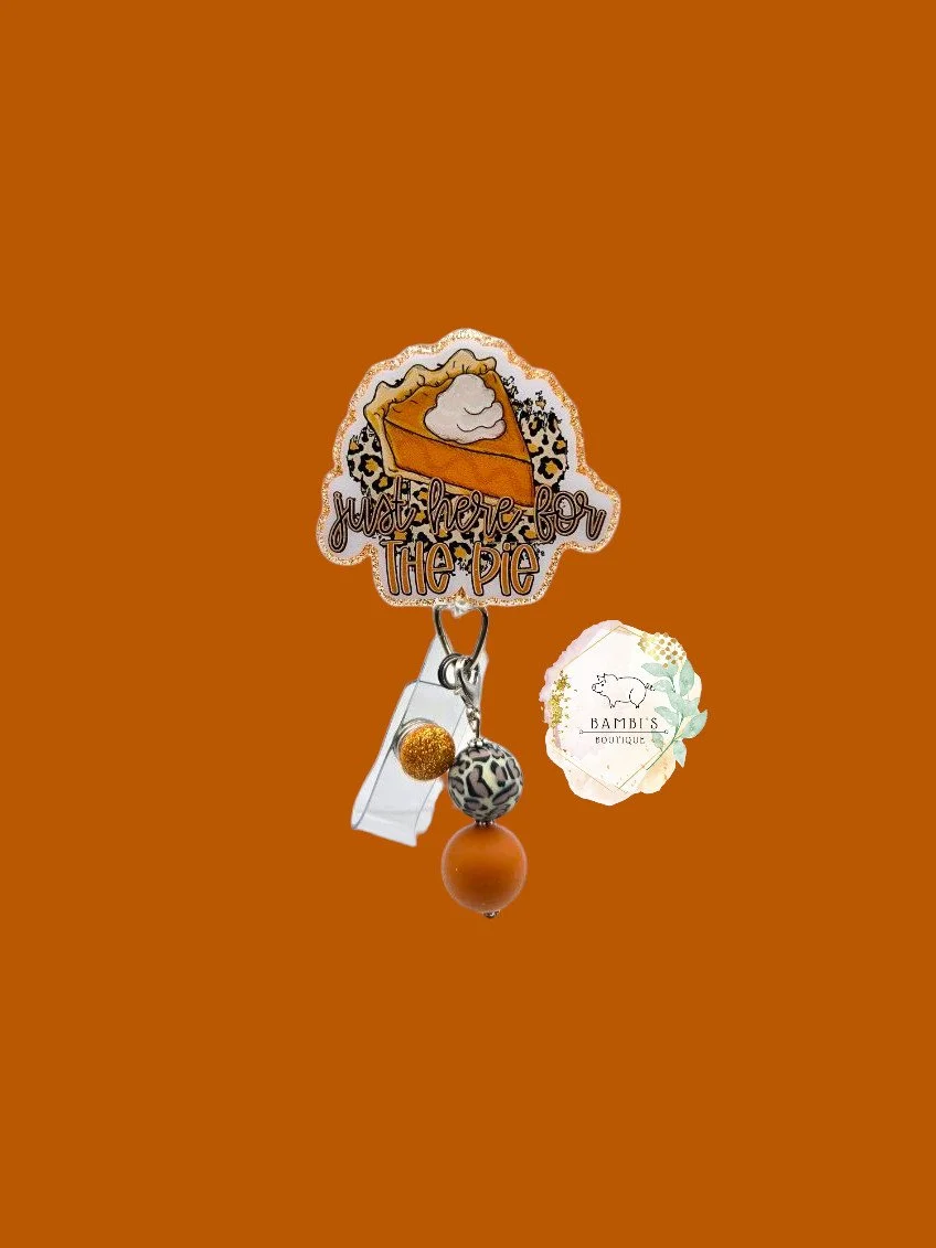 🥧 Just Here for the Pie Badge Reel – Sweet as Pumpkin Spice!