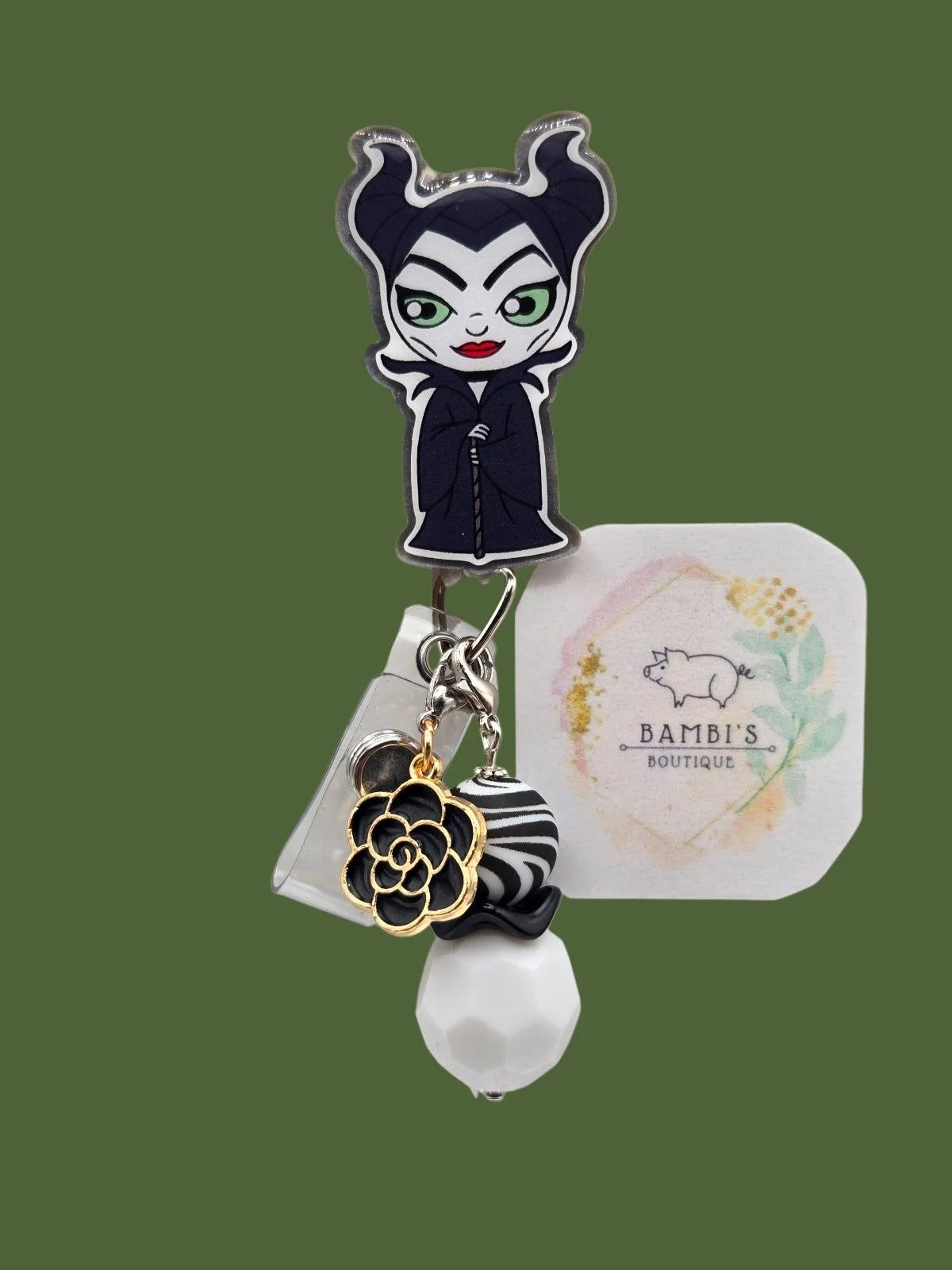 🖤 Dark Fairy Villain-Inspired Badge Reel