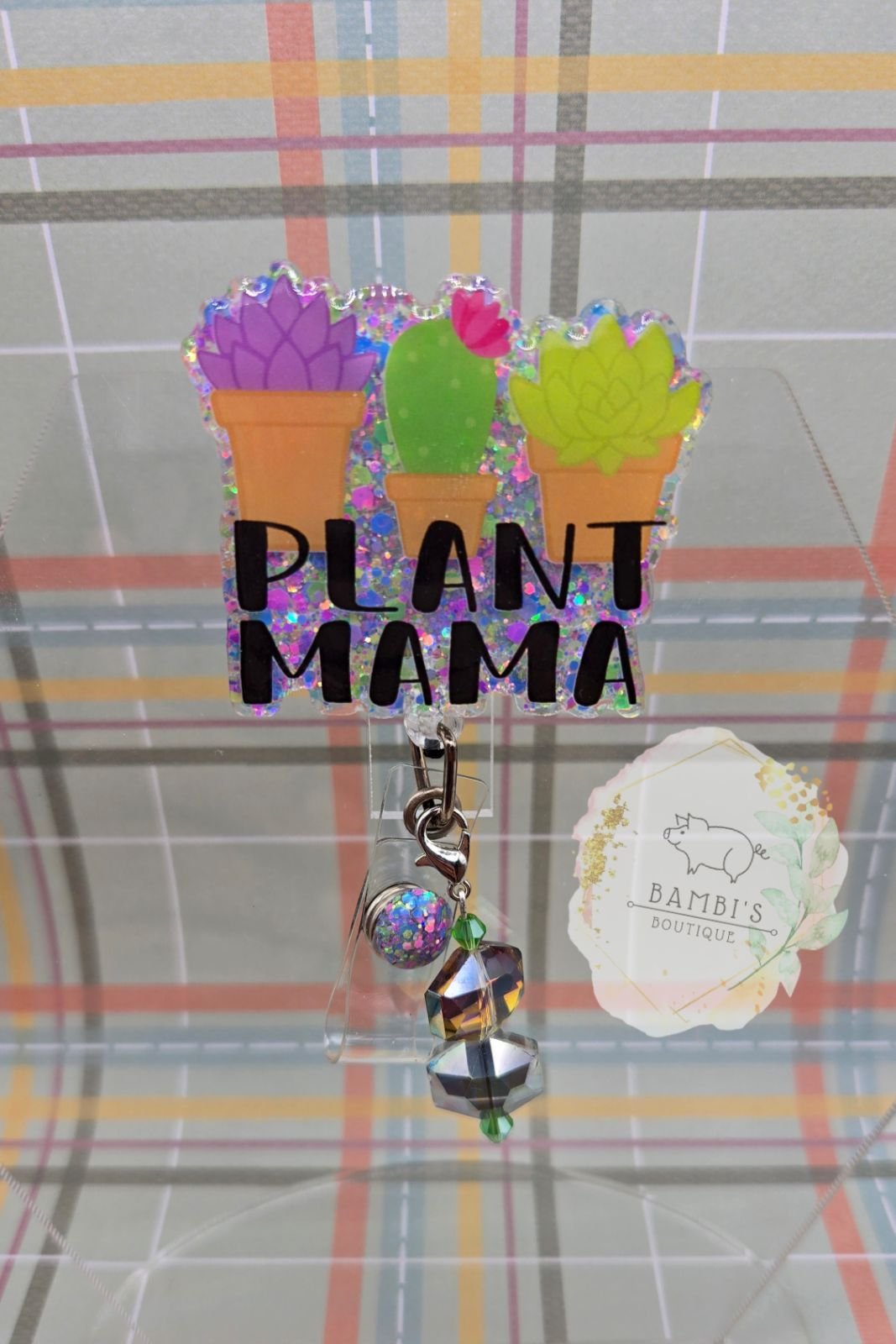 Plant Mama Badge Reel