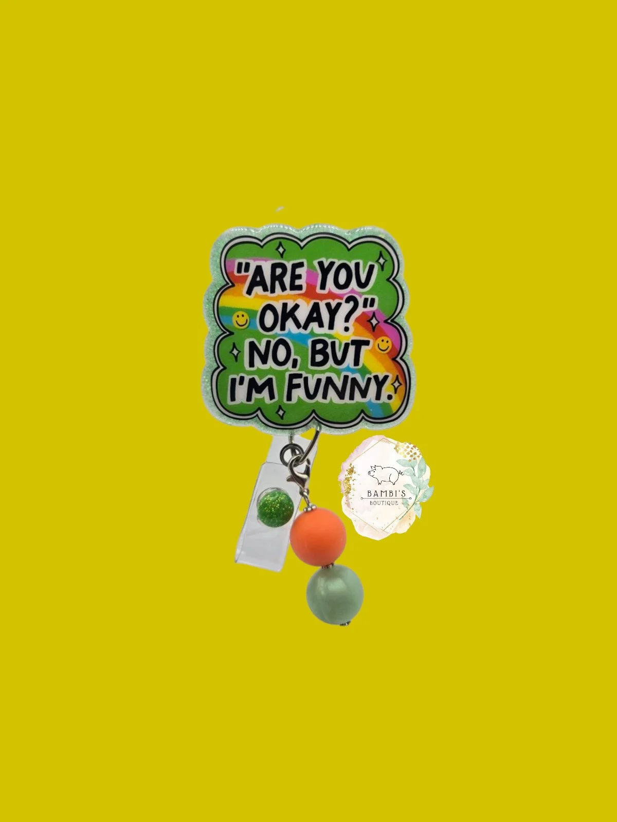 🌈 “Are You Okay? No, But I’m Funny.” Badge Reel – Humor with a Twist