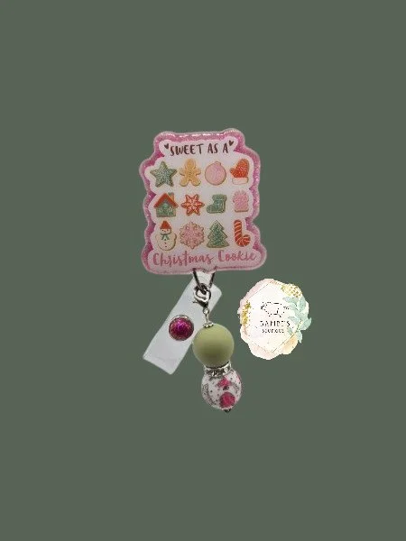 🍬 Sweet as a Christmas Cookie Badge Reel – Festive Holiday Treat Edition