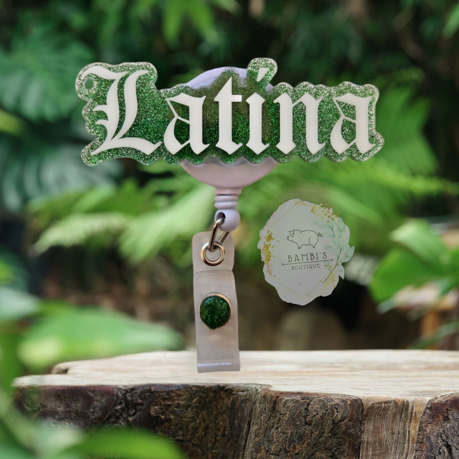 Latina Power Badge Reel