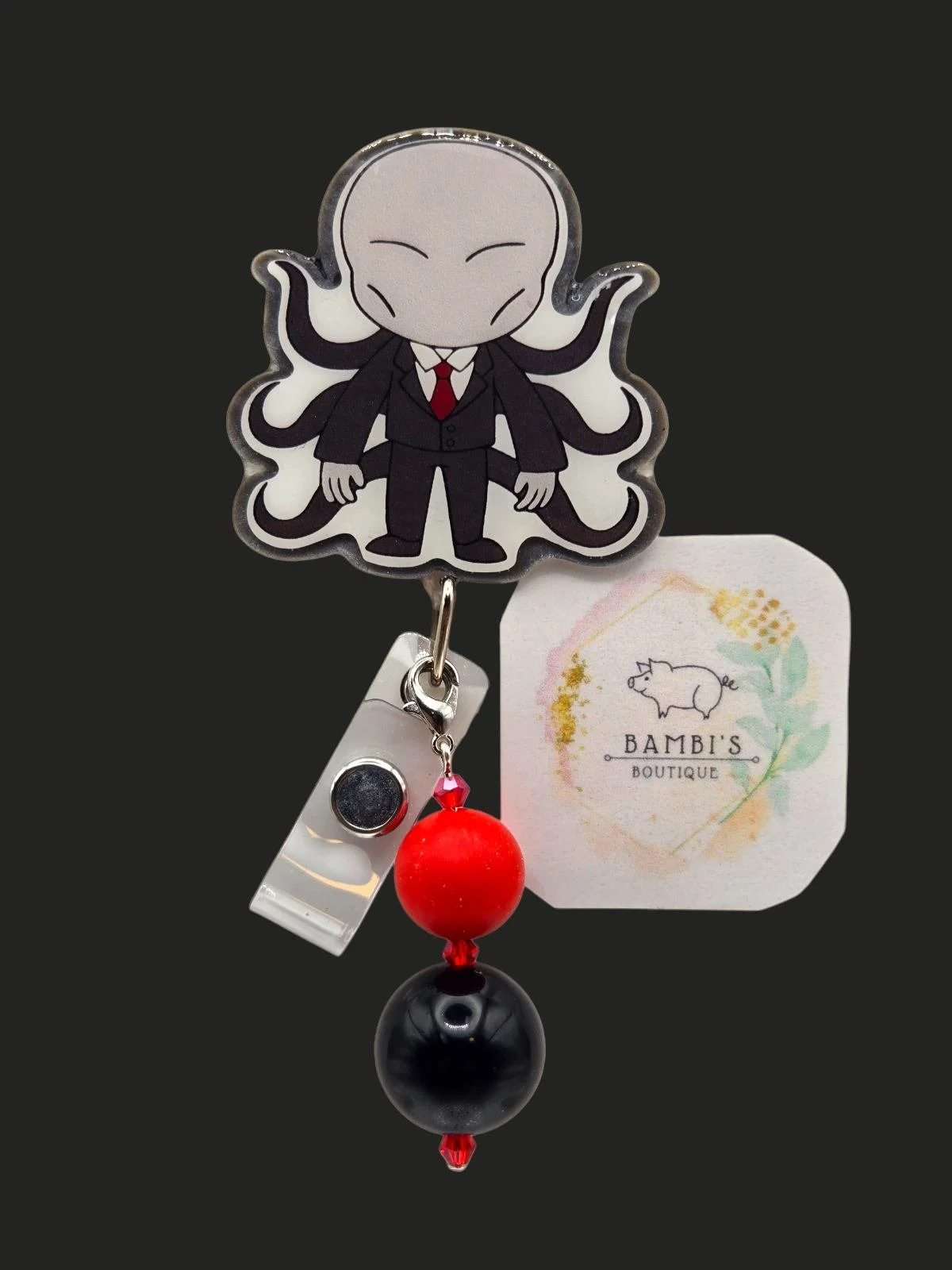 🕷️ Faceless Horror-Inspired Badge Reel