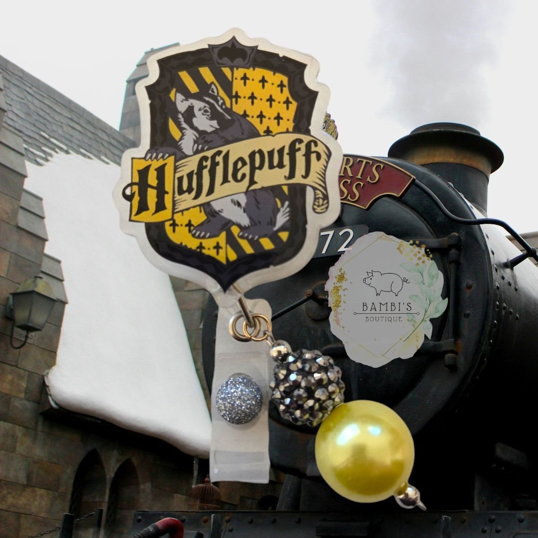Hufflepuff House Badge Reel