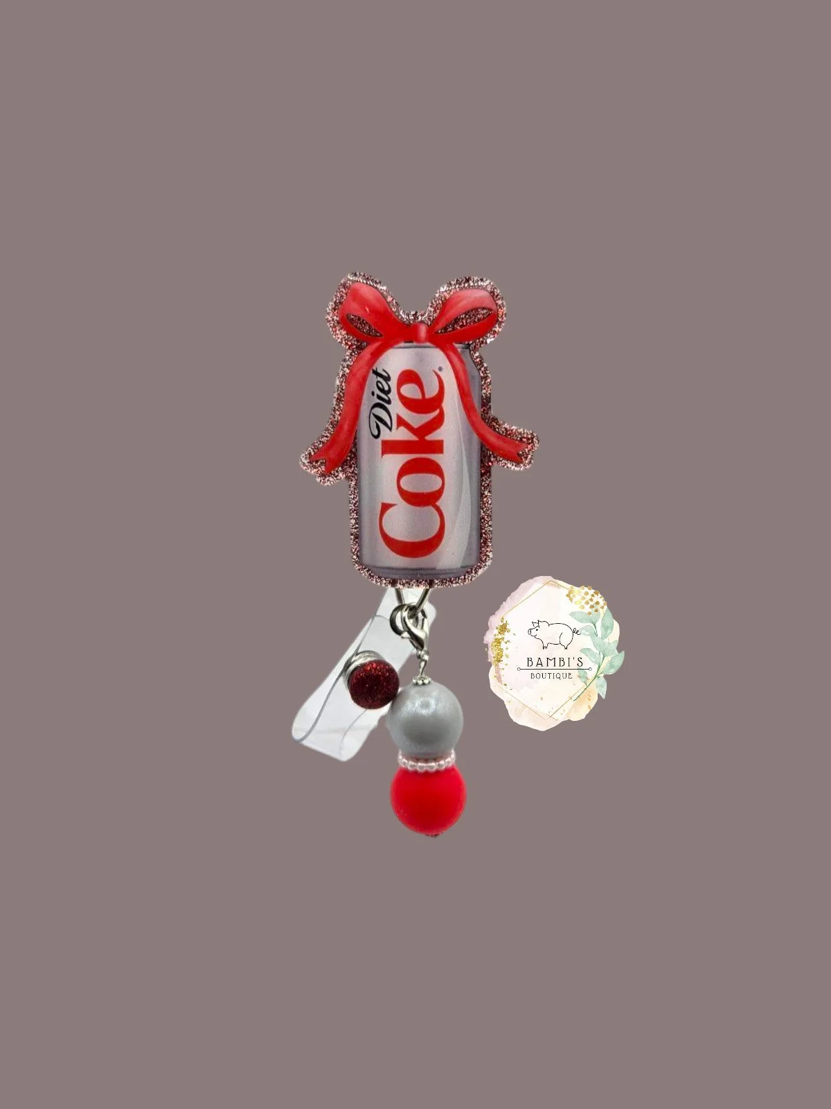 🥤 Diet Coke Badge Reel – For the Caffeine Queens & Cola Lovers