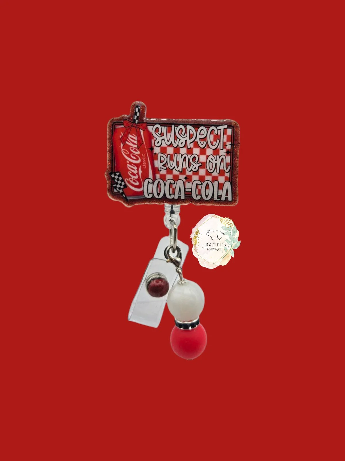 🥤 Suspect Runs on Coca-Cola Badge Reel – Retro Soda Edition