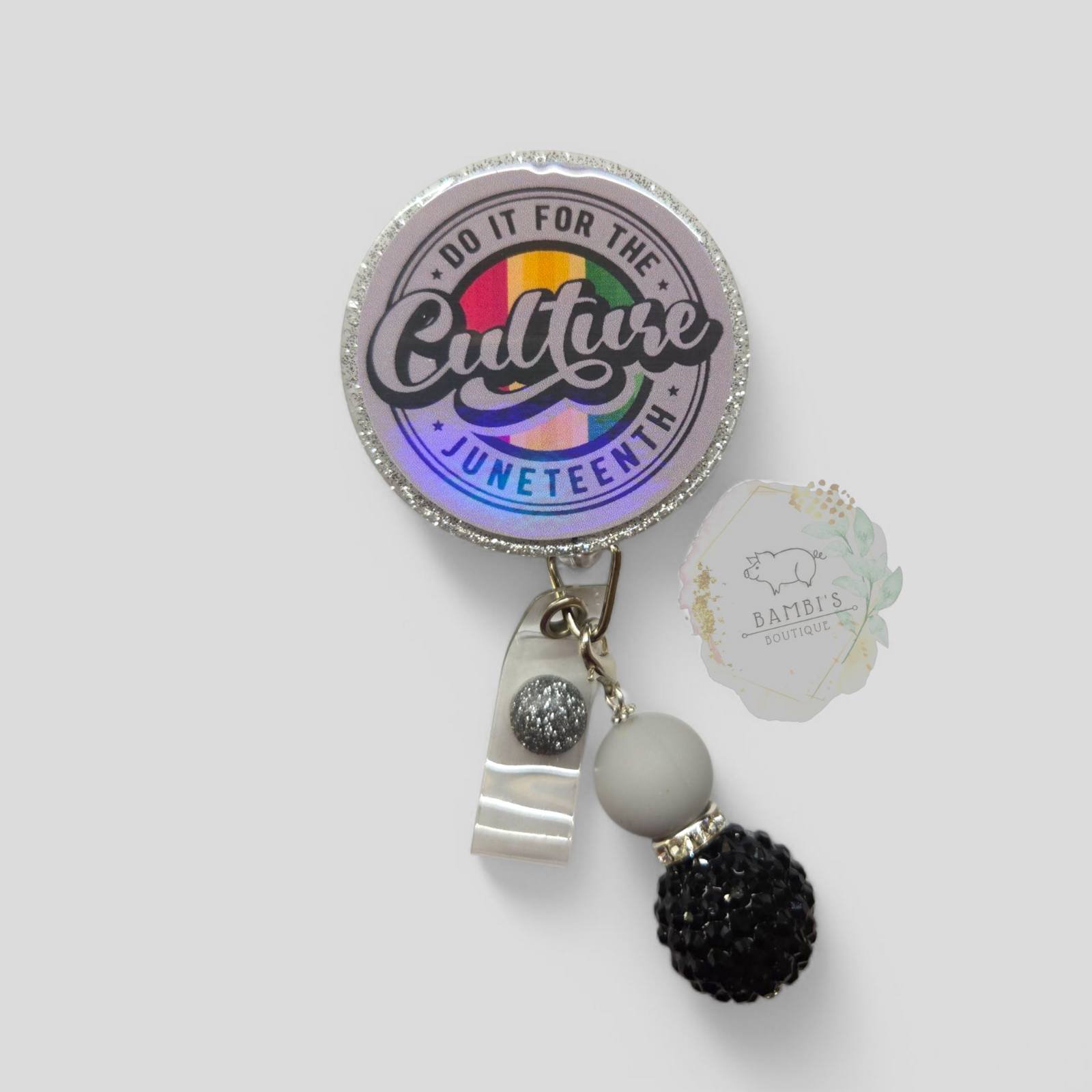 "Juneteenth - Do It For The Culture" Badge Reel - Celebrate Freedom & Heritage!