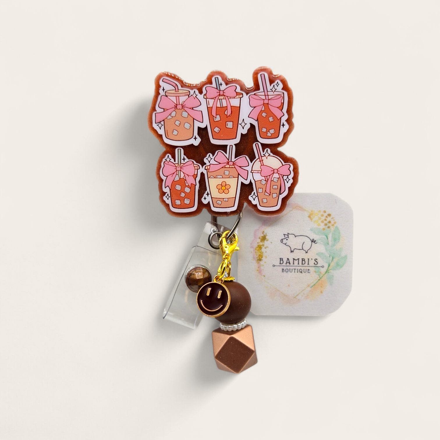 ☕ Iced Coffee Lover Badge Reel