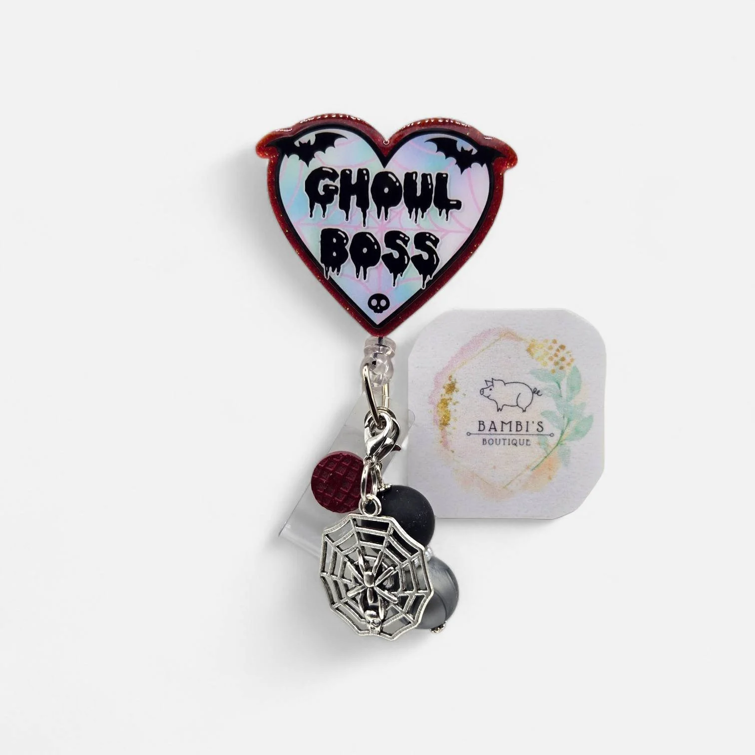 🖤 Ghoul Boss Heart Badge Reel