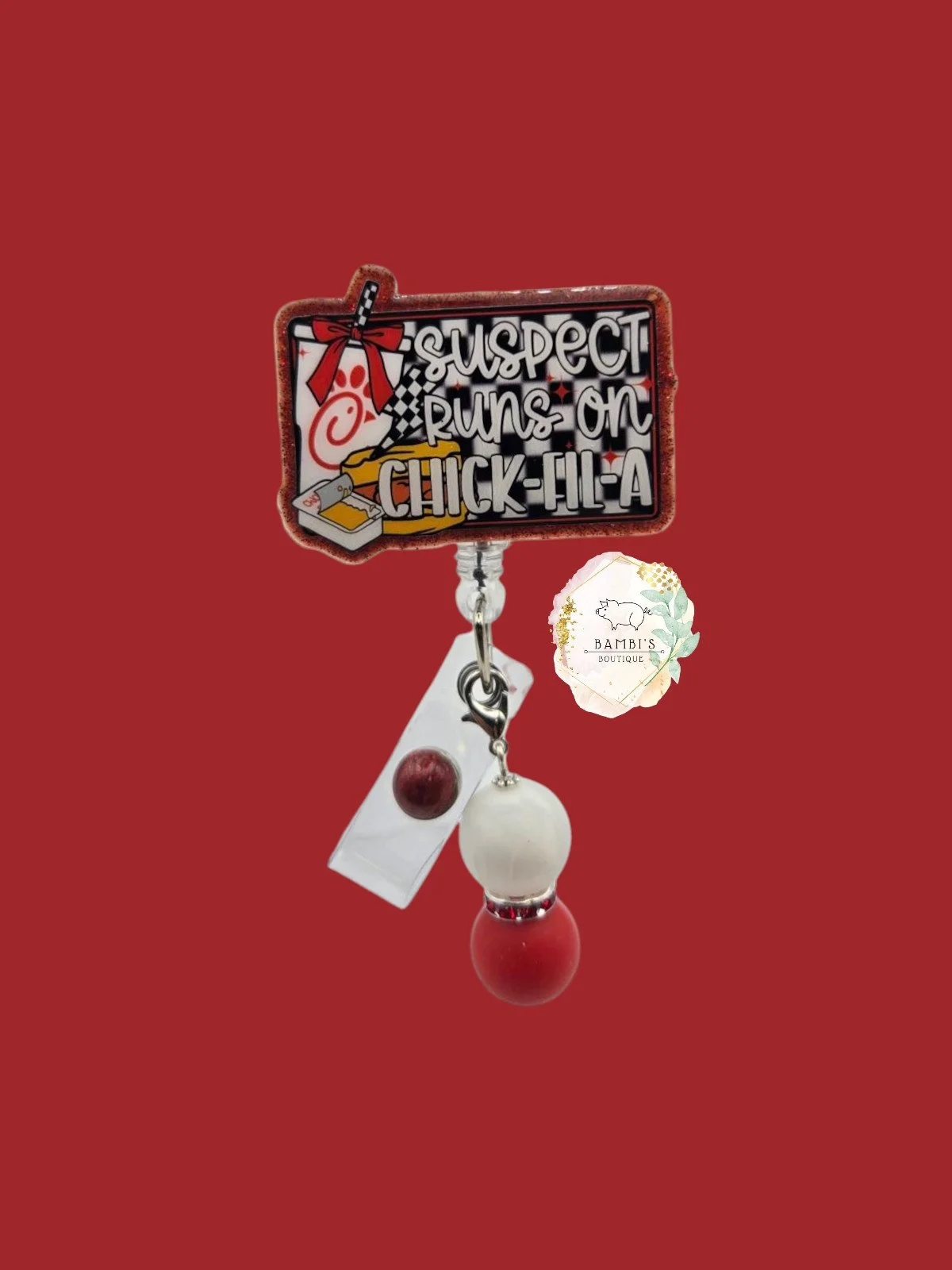 🍟 Suspect Runs on Chick-fil-A Badge Reel – Fast Food Fun Edition