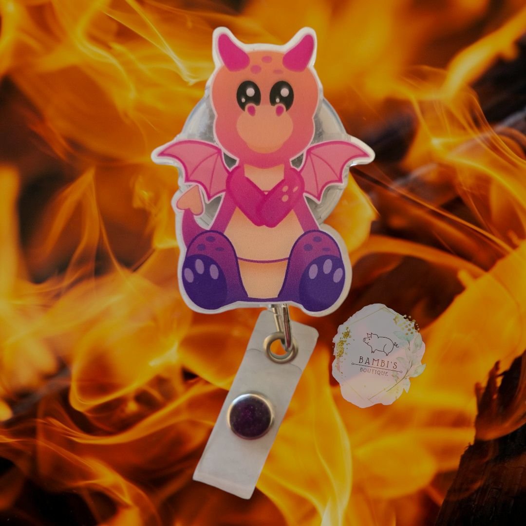 Fiery Dragon Badge Reel