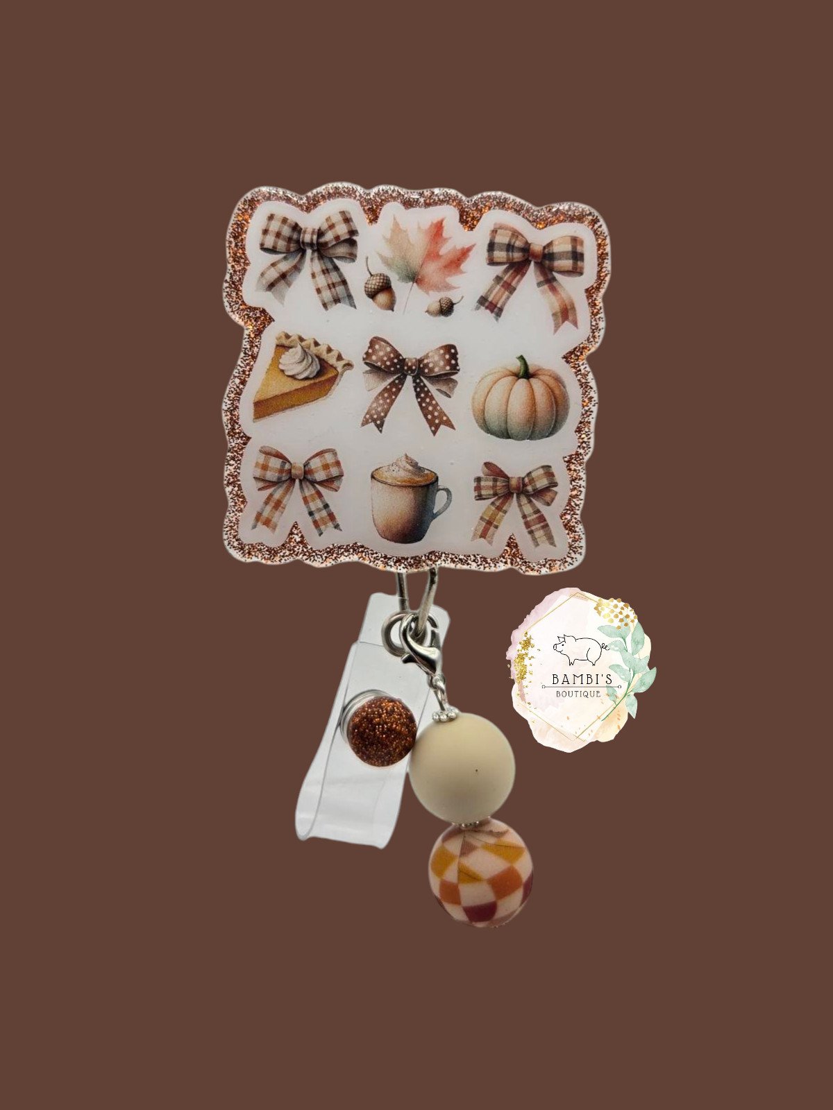 🍂 Fall Bows & Pumpkin Pie Badge Reel
