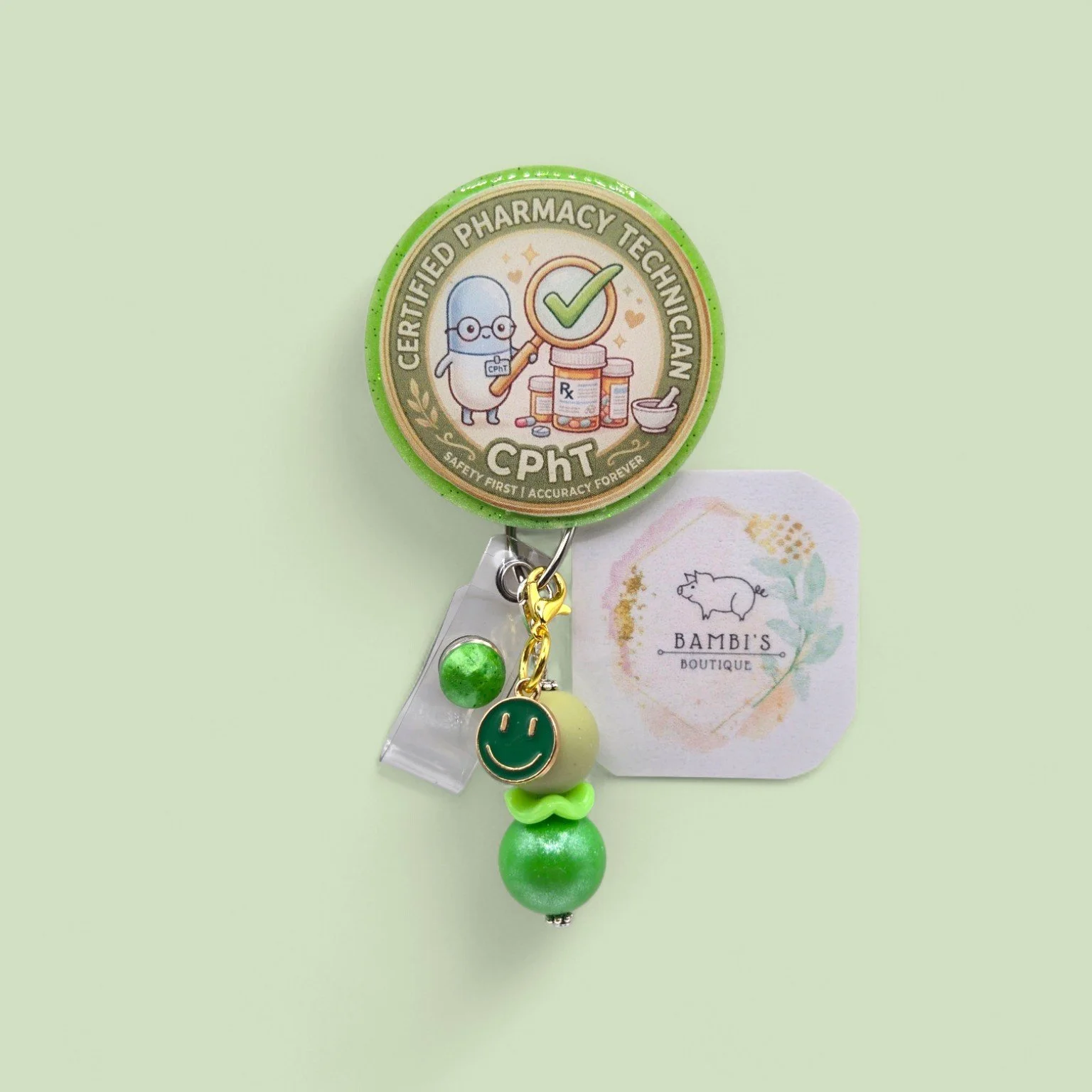💊 Certified Pharmacy Technician Badge Reel (CPhT)