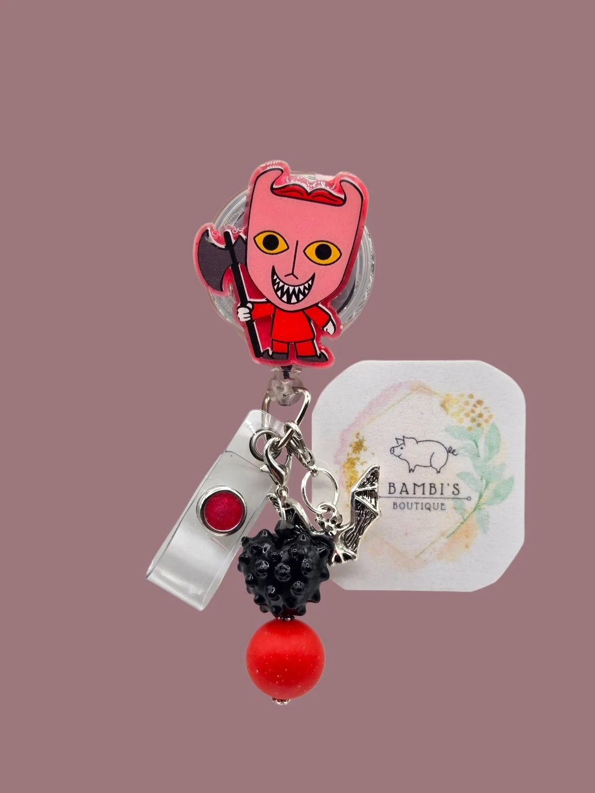 😈 Spooky Little Devil Badge Reel