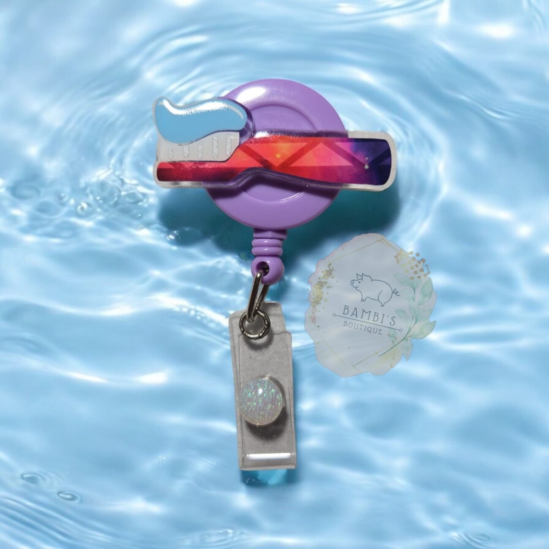 Dental Hygiene Badge Reel