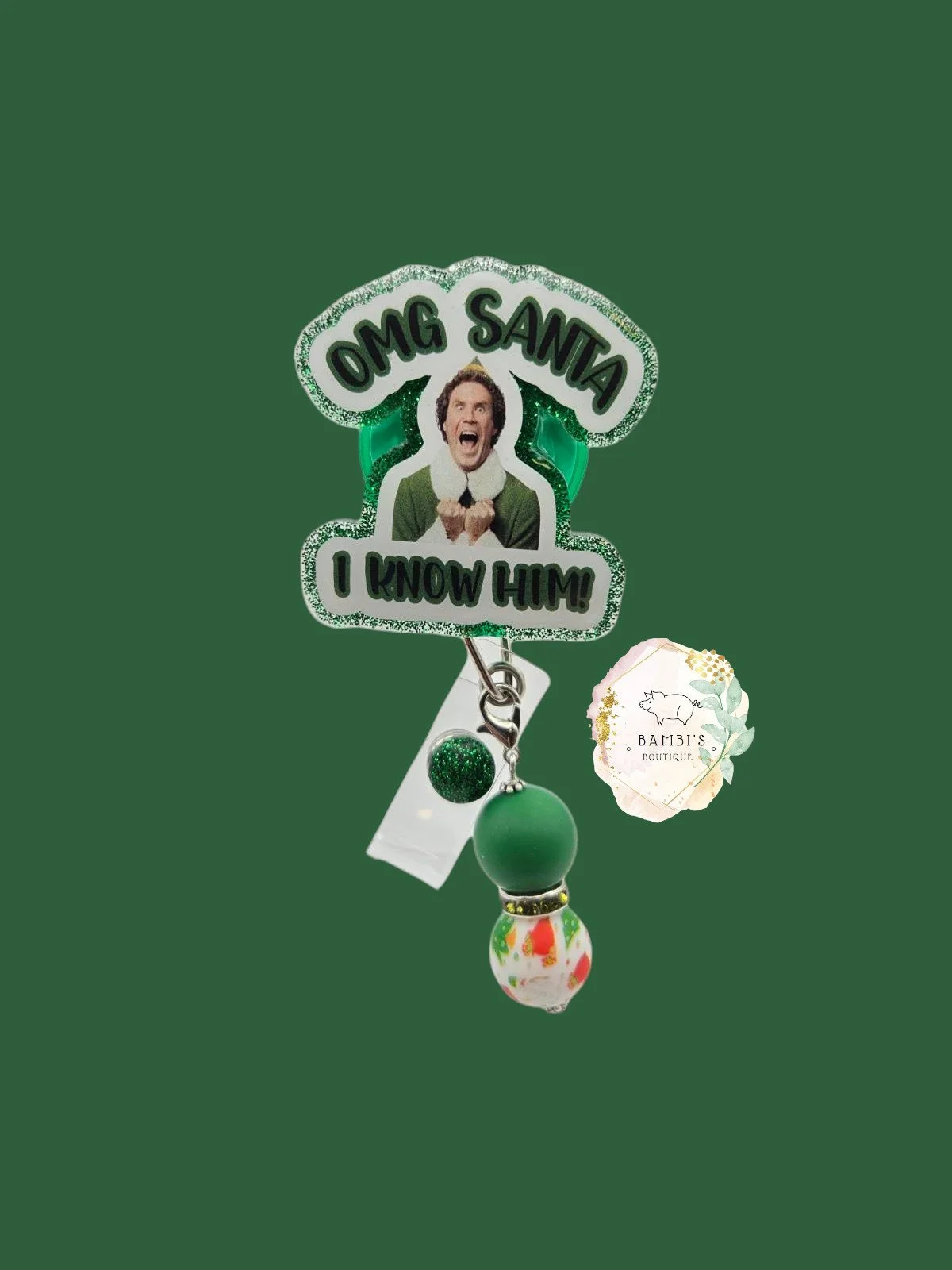 🎄 OMG Santa! I Know Him! Badge Reel