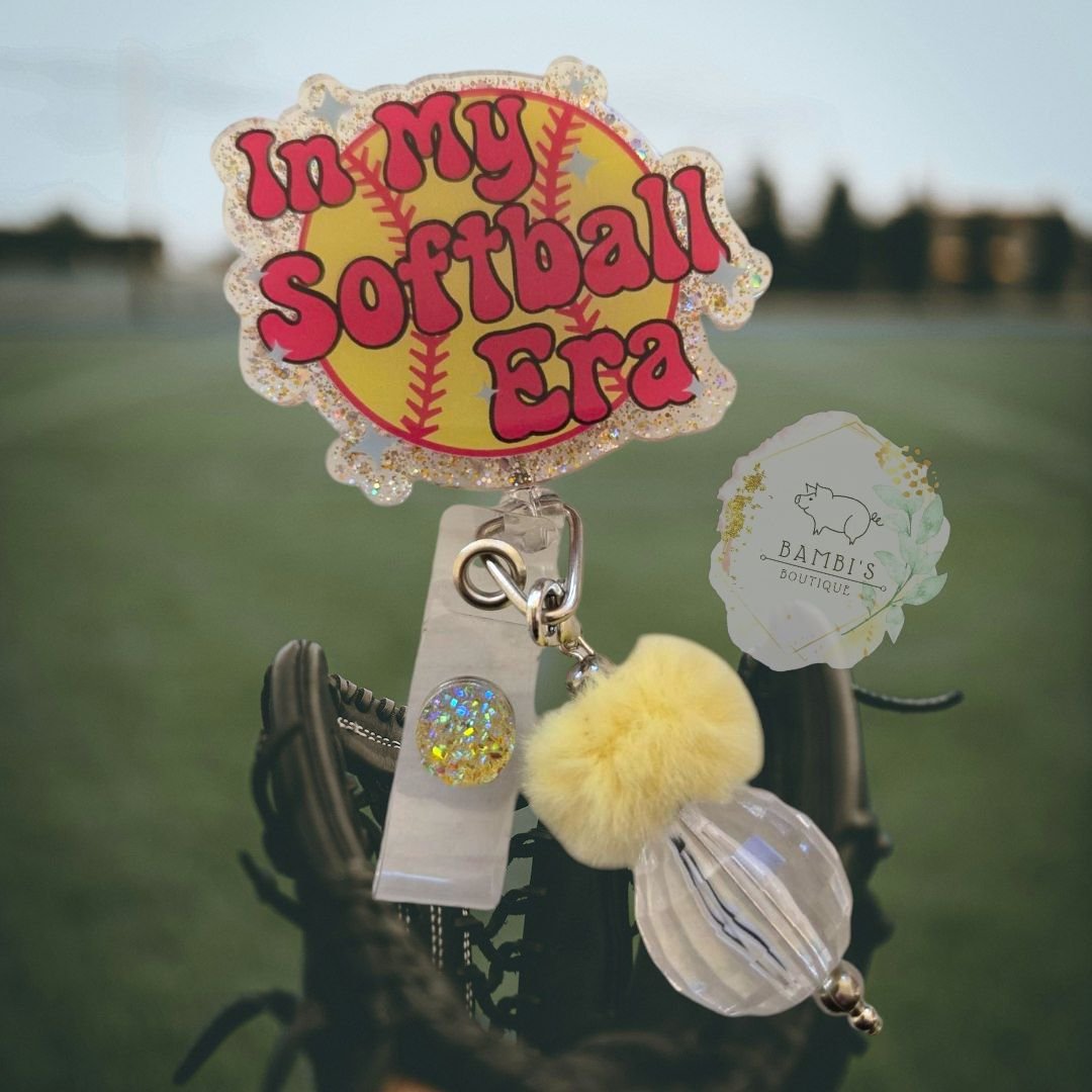 In My Softball Era Badge Reel