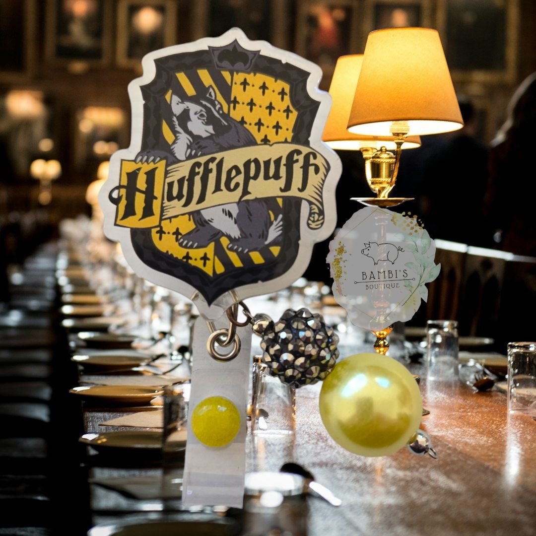 Hufflepuff House Badge Reel