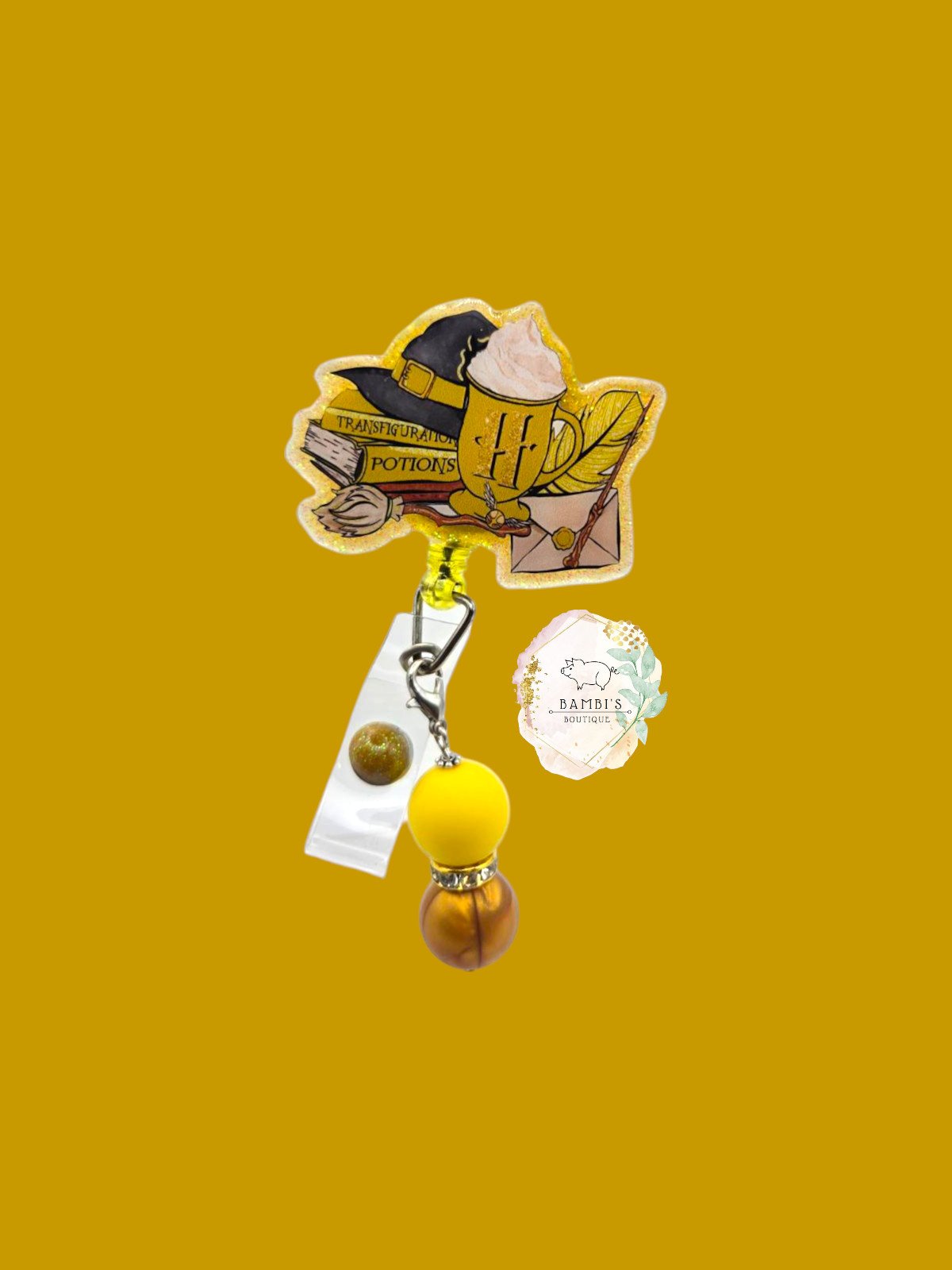 🍯 Hufflepuff-Inspired Badge Reel – Loyalty & Kindness Edition