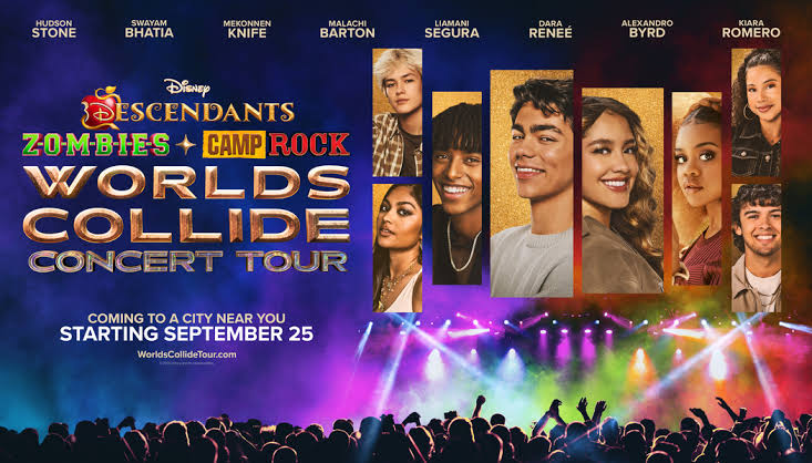 Disney Descendants, ZOMBIES & Camp Rock: Worlds Collide 
